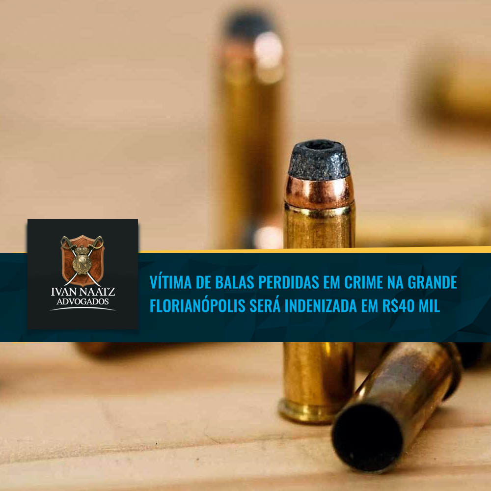 Vítima de balas perdidas em crime na Grande Florianópolis será indenizada em R$40 mil
